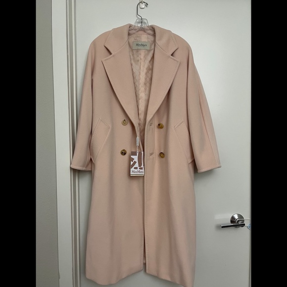 MaxMara Jackets & Blazers - Max Mara 101801 Madame Coat Color Rosa Pallido